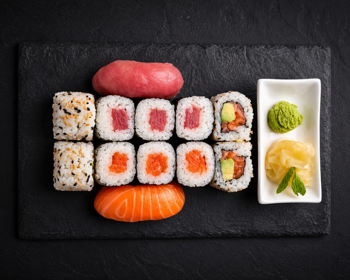 Snow-Lion Sushi signature platter
